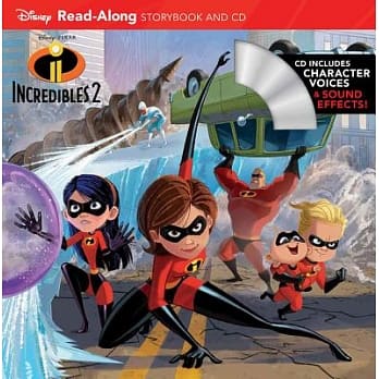 Incredibles 2 (1平裝+1CD)外文書