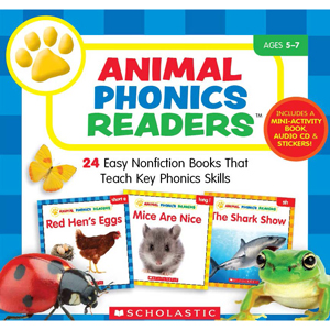 Animal Phonics Readers(24 Books+CD)