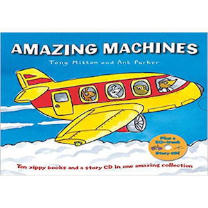 Amazing Machines x 10 Book Slipcase + CD (套書)
