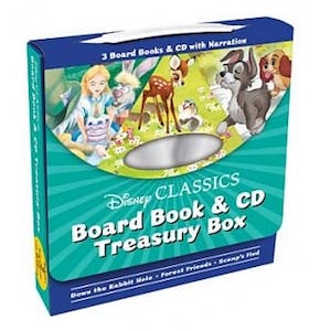 DISNEY CLASSICS BORAD BOOK & CD TREASURY BOX(套書)