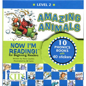 Now I'm Reading! LEVEL2_AMAZING ANIMALS (套書)